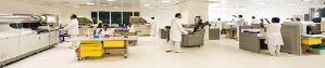 Advanced Laboratory in Institute of Cancer Cure at MIOT Hospitals in Chennai, Tamil Nadu, India, affiliated to International University School of Medicine (IUSOM), which also has a Branch Campus, namely, IUSOM - Michigan Clinical Campus in Dearborn, Michigan, USA