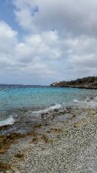 Scenic View of Northern Bonaire Island - 1000 Steps Beach