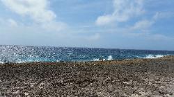 Scenic View of Eastern Bonaire Island - Coast of Washukemba