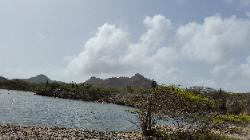 Scenic Views of Washington Slagbaai National Park in Northwest Bonaire - Scenic View of a Lake Reserve