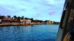 Scenic Views from Klein Bonaire & Bonaire Shores - A View of Capital Kralendijk Downtown from Shores of Scenic Boanire