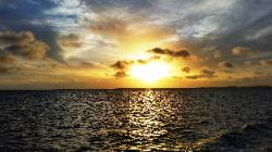 Scenic Views from Klein Bonaire & Bonaire Shores - A View of Sunset on July 12, 2020, from Shores of Scenic Bonaire